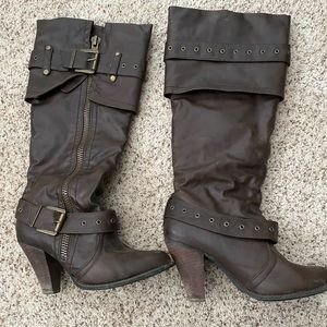 Not Rated brown boots